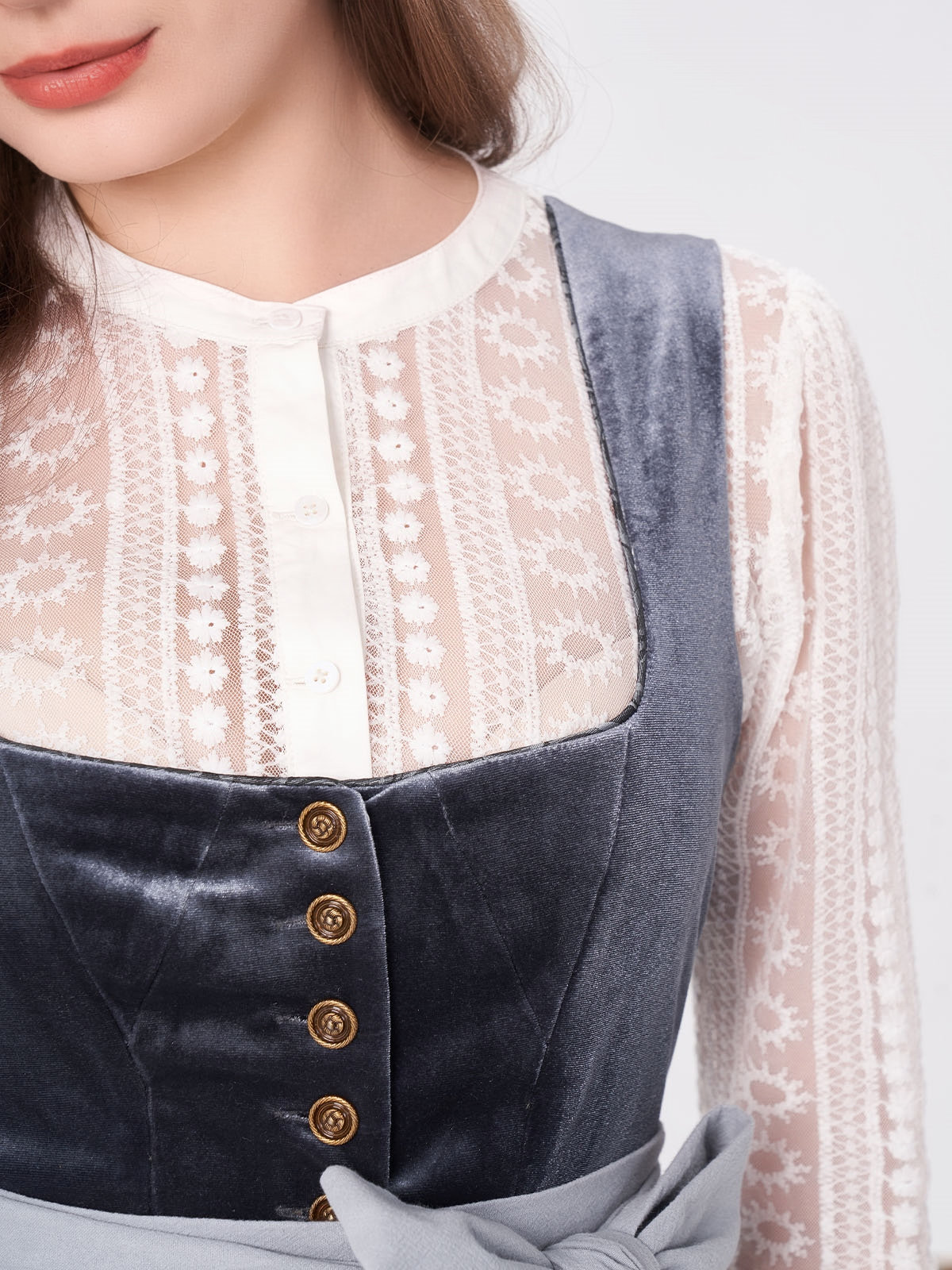 Altausseer Dirndl in Blau