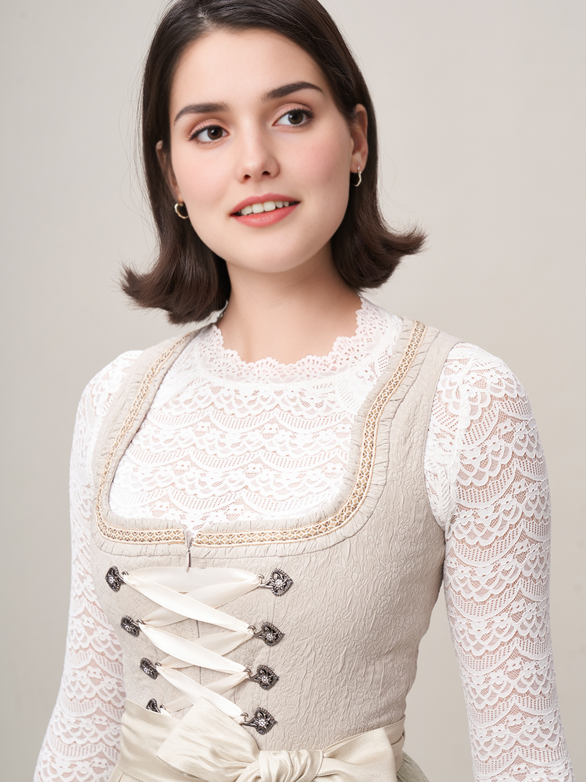 Dirndl Hellgrün in eleganter Ausführung