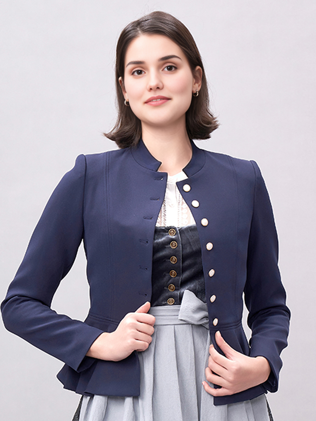 Dirndl Julia in Marineblau
