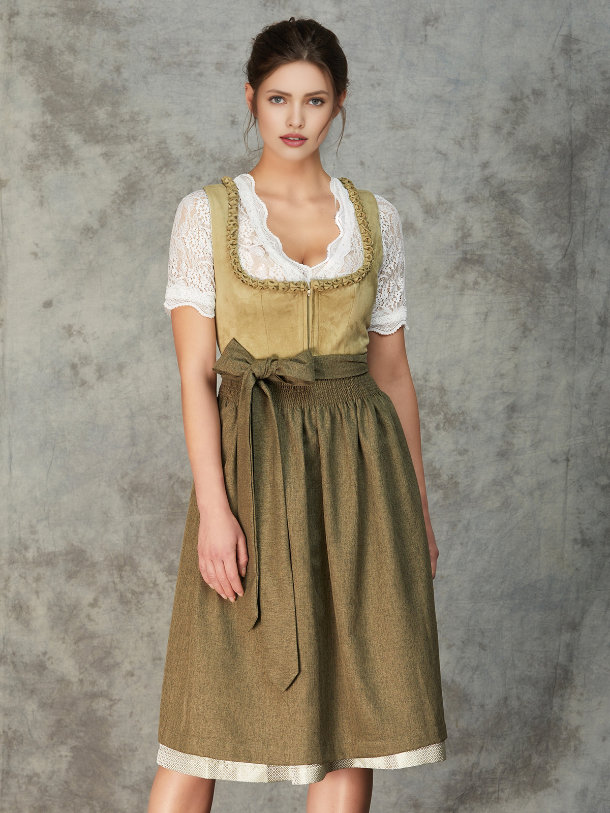 Dirndl rosa grau – Eleganz trifft Tradition