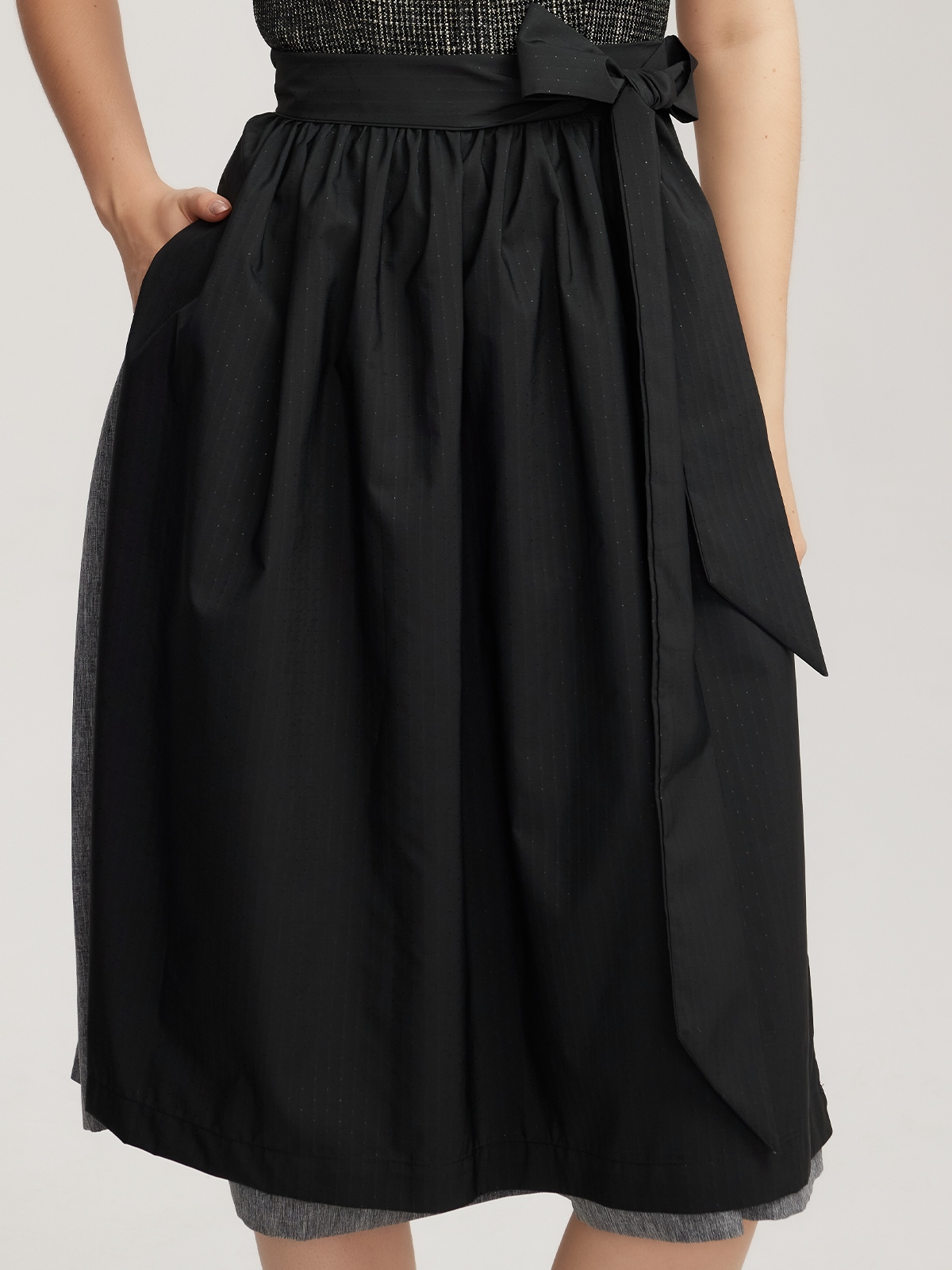 Dirndlbluse in Schwarz